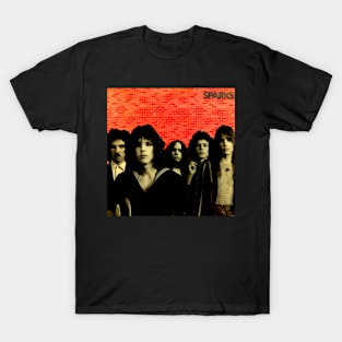 Sparks Halfnelson Experimental Rock 1971 1972 Throwback T-Shirt